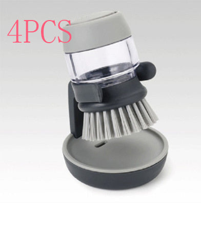 Dish & Pot Brush with Soap Dispenser