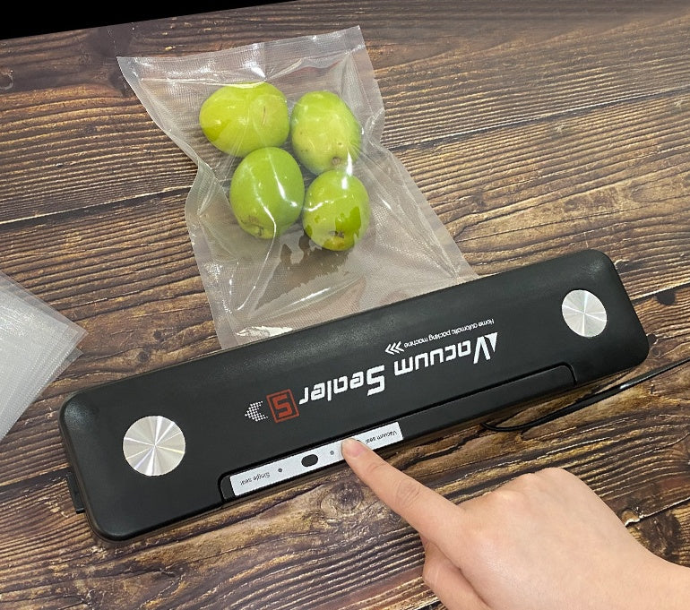 Dual-Mode Food Sealer – Dry & Wet Preservation for Home Use