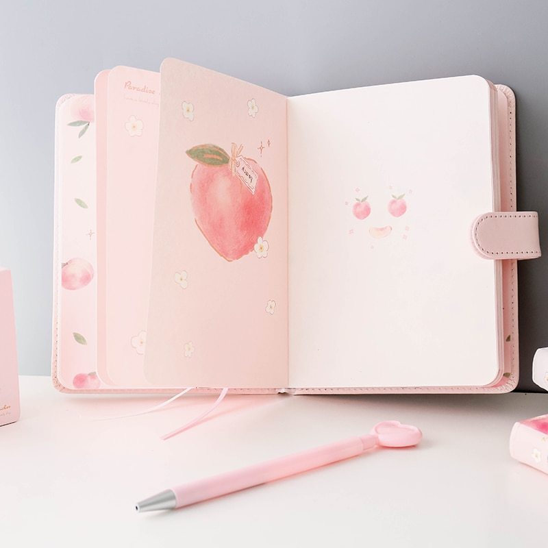 Cute notebooks for students with hardcover
