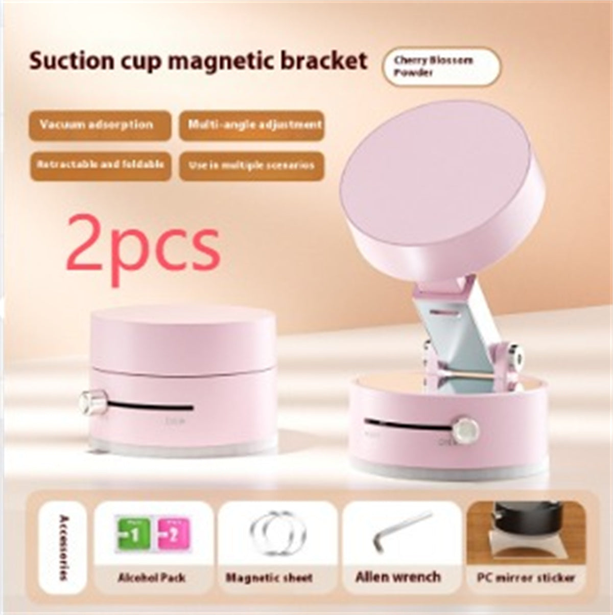 MagnaGrip FlexMount™ – Foldable Magnetic Car Phone Holder
