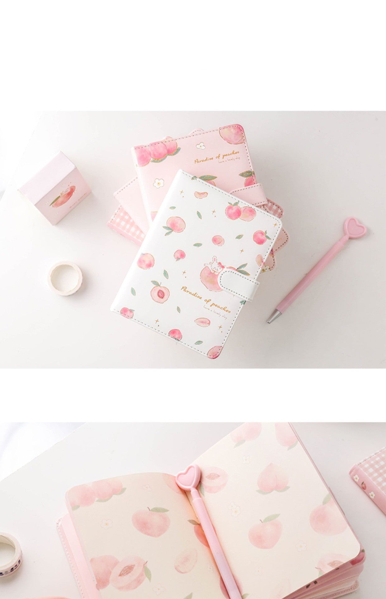 Cute notebooks for students with hardcover