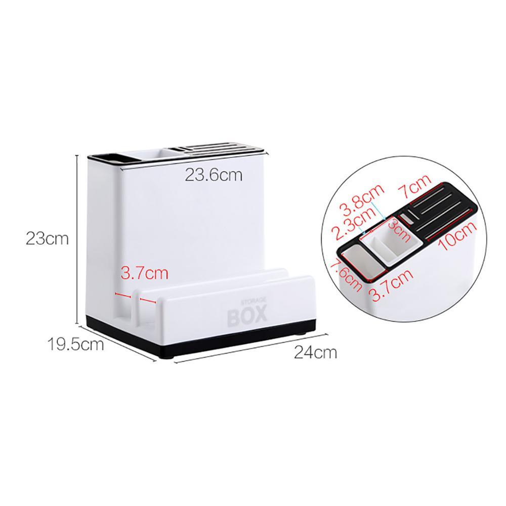 Storage Holders Kitchen Knife Plastic Storages Racks for Kitchen Convenience Cabinet