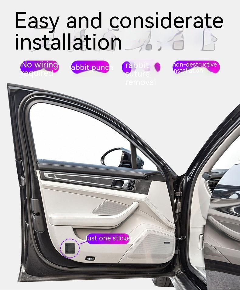 Door Sill Light Car Angle Wings LED
