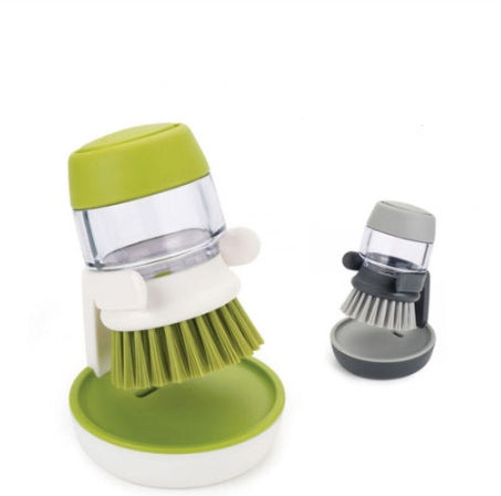 Dish & Pot Brush with Soap Dispenser