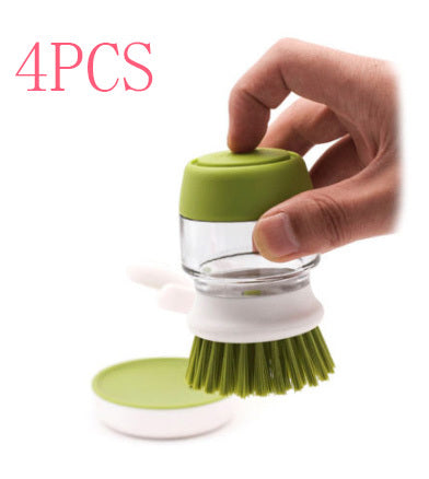 Dish & Pot Brush with Soap Dispenser