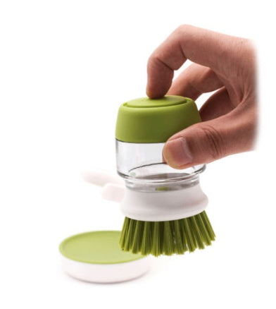 Dish & Pot Brush with Soap Dispenser