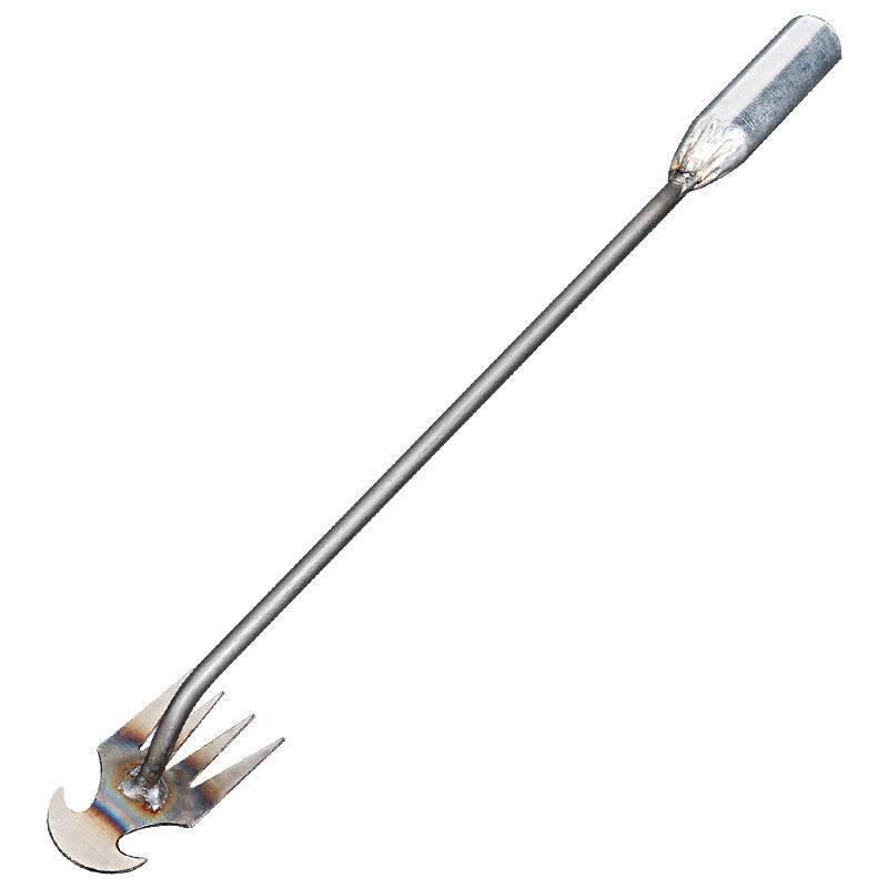 Hoe Pulling Grass Rake Root Wild Vegetable Shovel Multifunctional Stainless Steel Weeding Tool Gardening Loose Soil Weeding Artifact