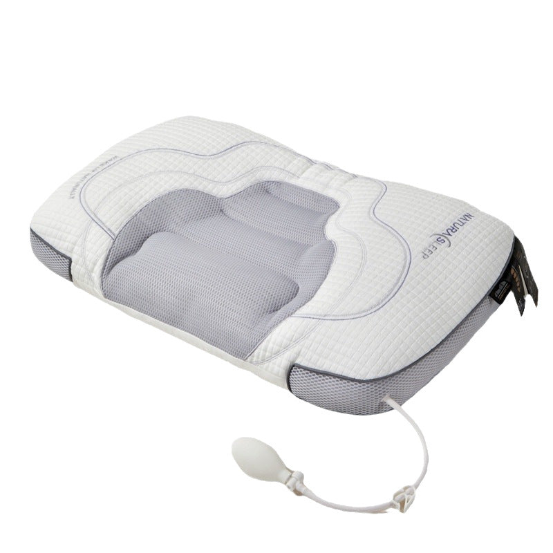 New Adjustable Height Inflatable Airbag Pillow For Sleeping, Breathable Neck Support Airbag Pillow Core For Adults