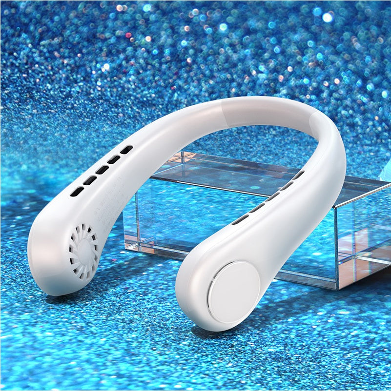 BreezeLoop™ – Portable Bladeless Neck Fan