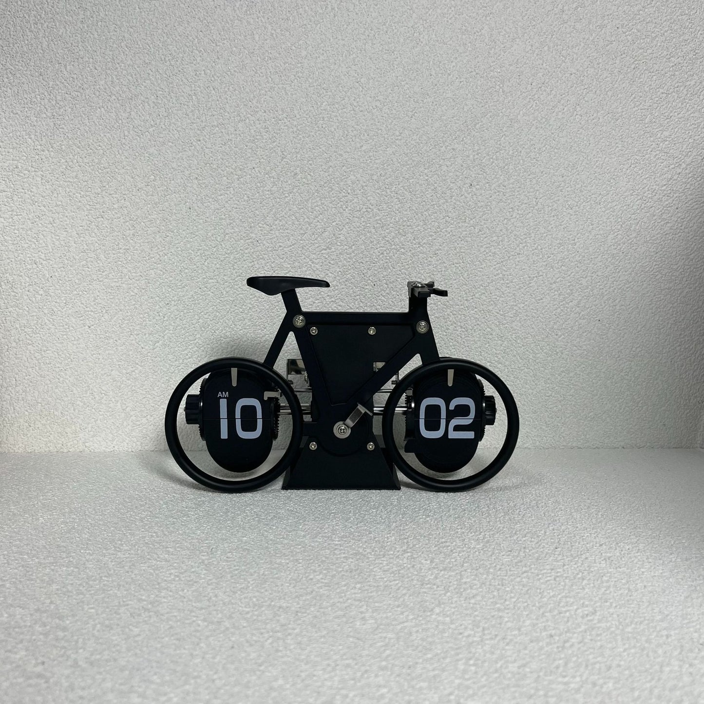 Bicycle Flip Clock Household Desk Decorative Seat Clock