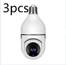 Wi-Fi CAMERA 1080P Bulb 4X Zoom Camera E27 Home 5GWiFi Alarm Monitor