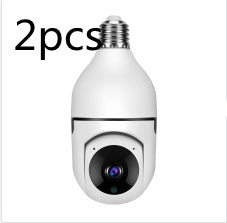 Wi-Fi CAMERA 1080P Bulb 4X Zoom Camera E27 Home 5GWiFi Alarm Monitor