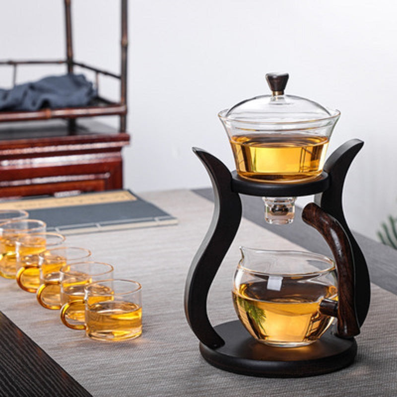 Magnetic Tea Brewing Maker Glass Tea Set