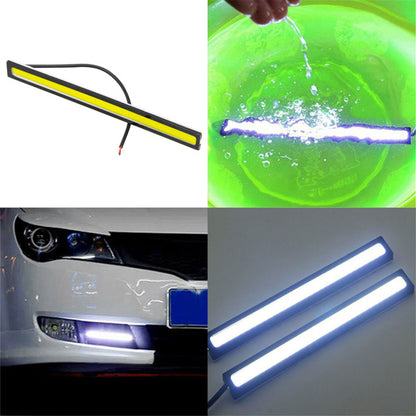 Car COB Daytime Running Light, one 17cm White, not Shipped on Weekends
