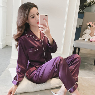 Silk Pajamas Set