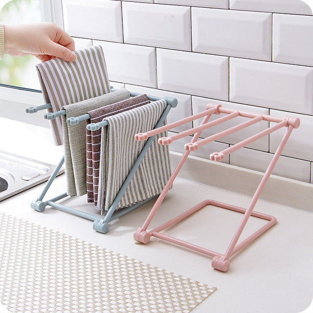 Foldable Dishcloth holder Kitchen Accessories Gadget Organizer