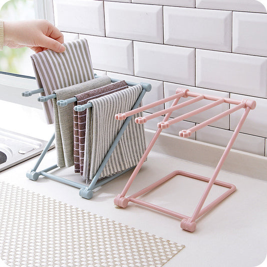 Foldable Dishcloth holder Kitchen Accessories Gadget Organizer