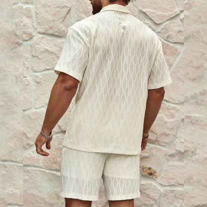 Men Summer Fashion Loose Casual Two Pieces