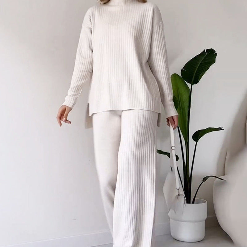 Turtleneck Knitted Women's Clothing