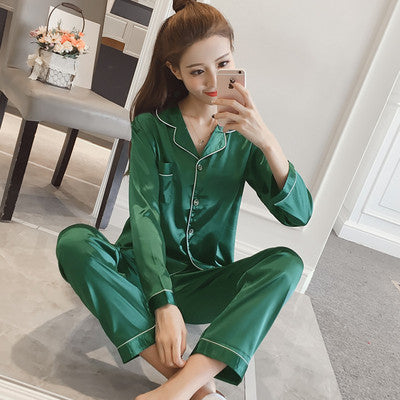 Silk Pajamas Set