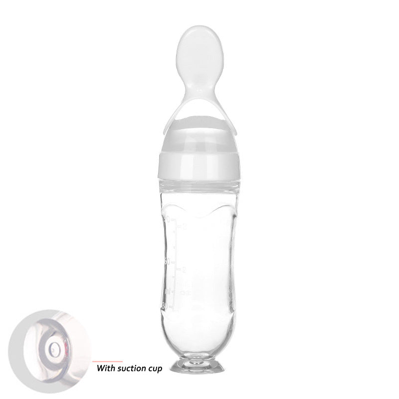 baby feeding squeeze spoon