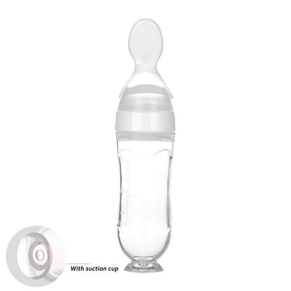 baby feeding squeeze spoon