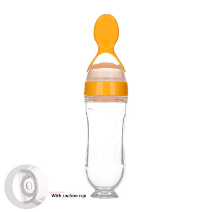 baby feeding squeeze spoon