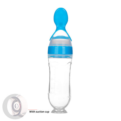 baby feeding squeeze spoon