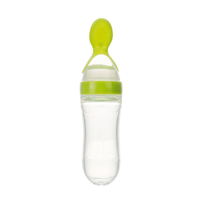 baby feeding squeeze spoon