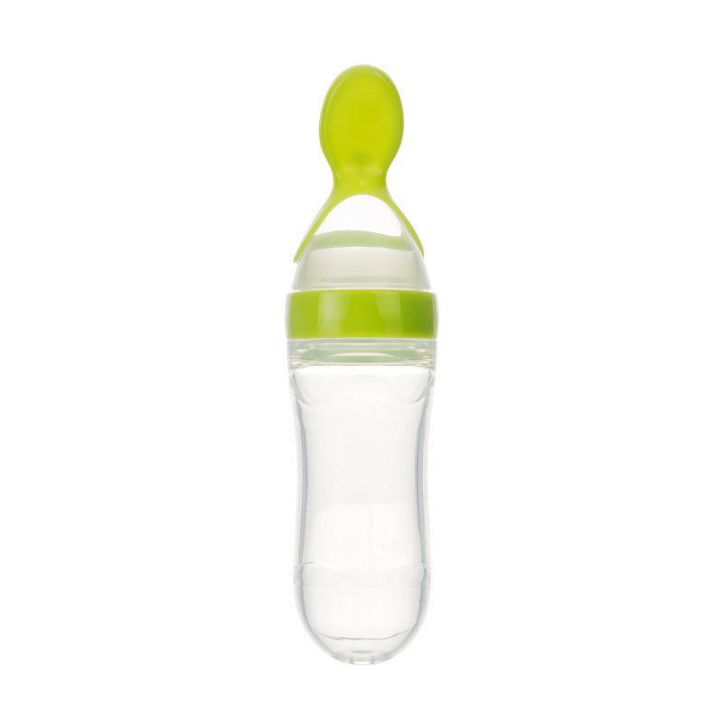 baby feeding squeeze spoon