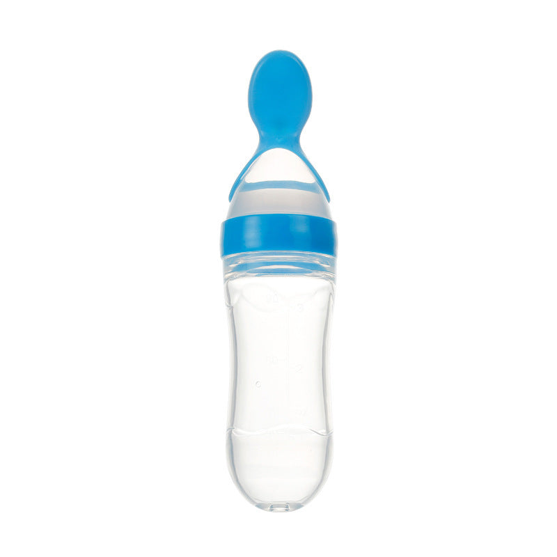 baby feeding squeeze spoon