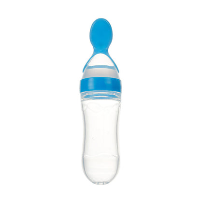 baby feeding squeeze spoon
