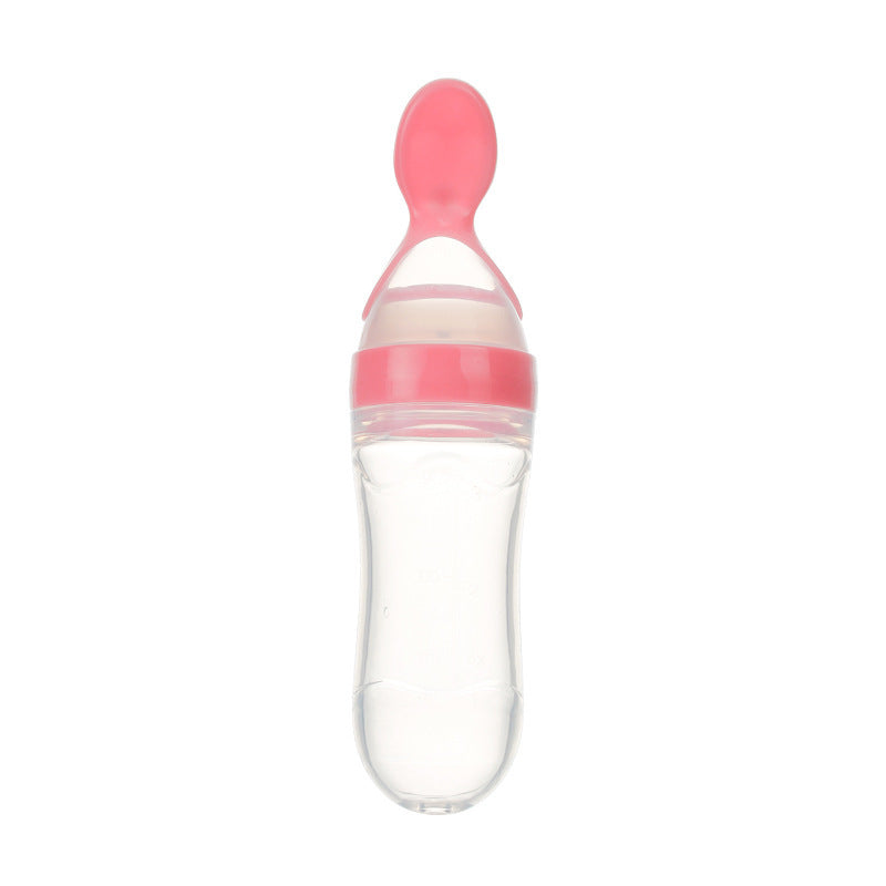 baby feeding squeeze spoon