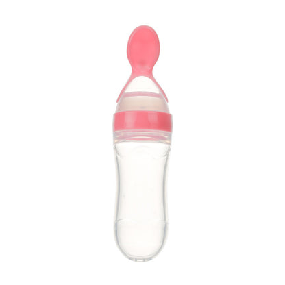 baby feeding squeeze spoon