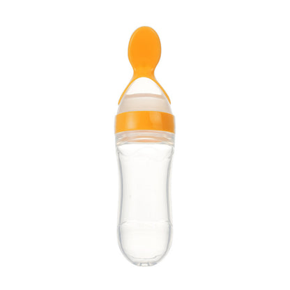 baby feeding squeeze spoon