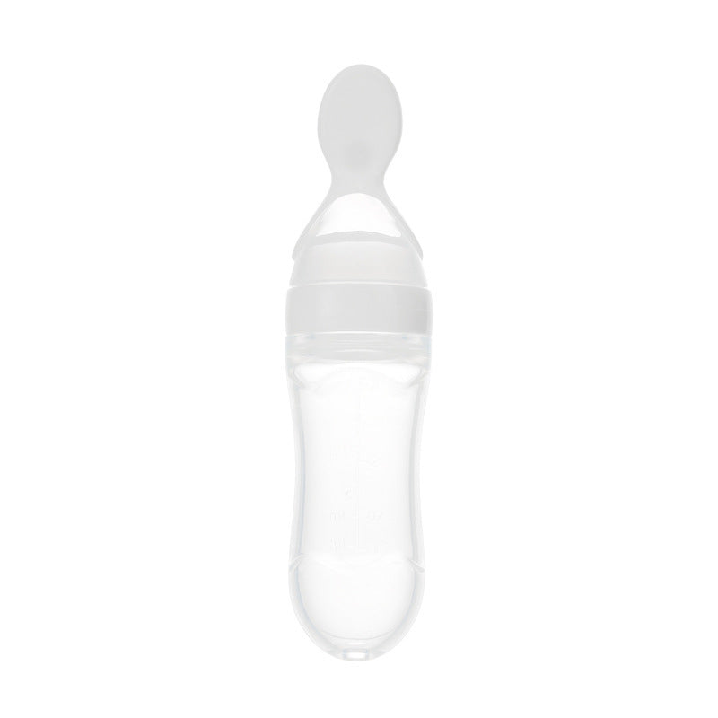 baby feeding squeeze spoon