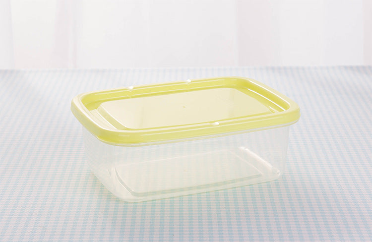 Fresh-keeping Box Refrigerator Microwave Oven Box Kitchen Storage Box Sealed Plastic