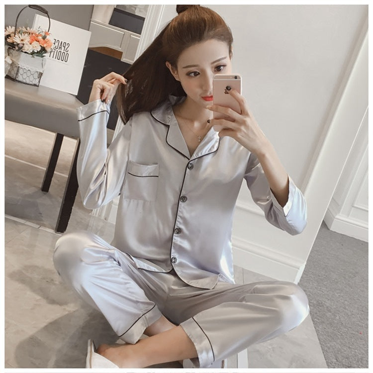 Silk Pajamas Set