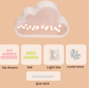 Cloud Tulip Mirror Night Light