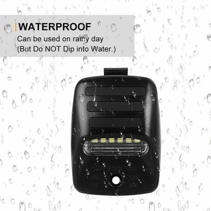 2x RED OLED TUBE LED License Plate Light Lamp For 2005-15 Tacoma Tundra