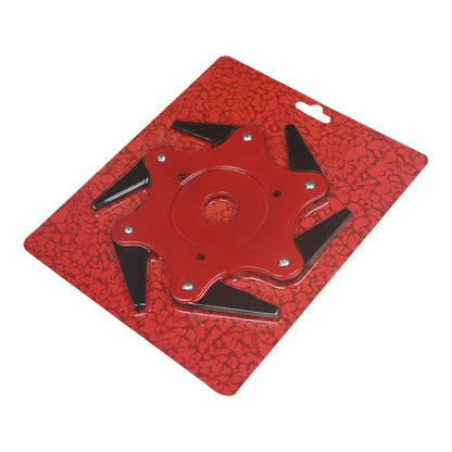Six-leaf Cutter Head Grass Head Cross-border Special For Lawn Mower Accessories Brush Cutter Blade Universal Weeding Grass Knife