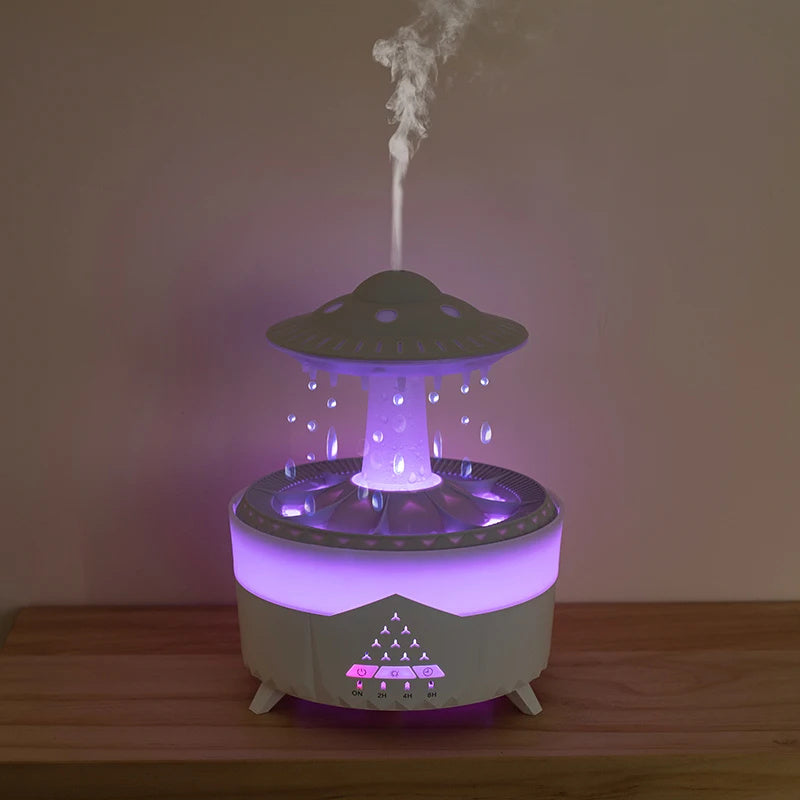 Raindrop Humidifier Water Drop Air Humidifier USB Aromatherapy