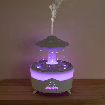 Raindrop Humidifier Water Drop Air Humidifier USB Aromatherapy