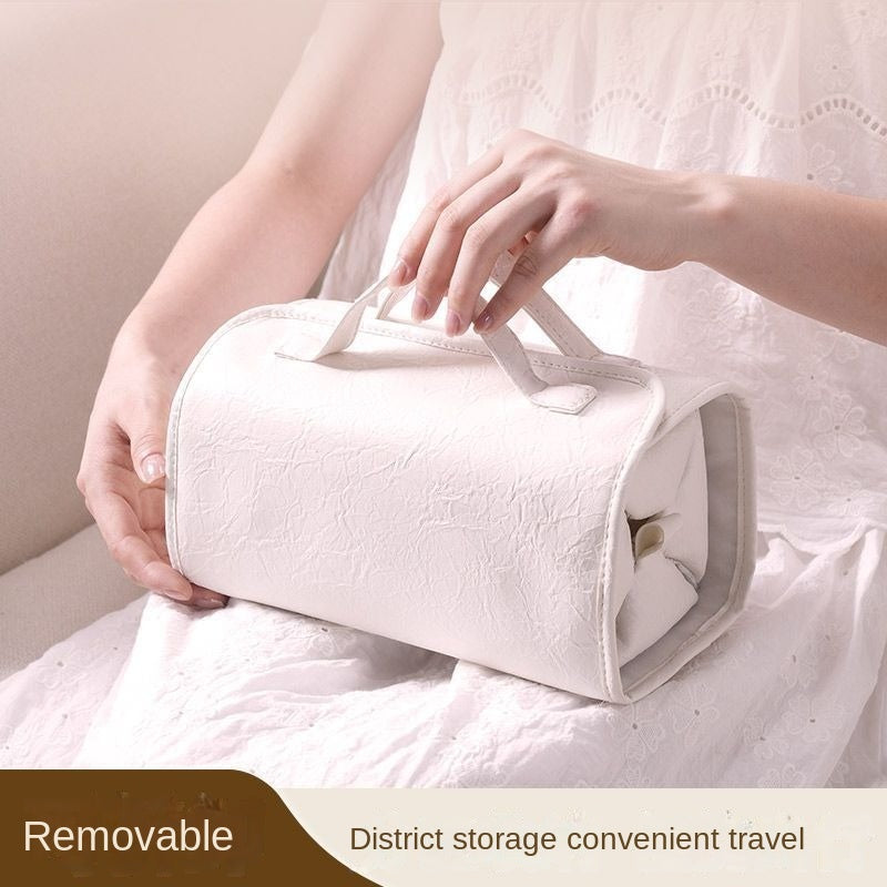 High-value Wash And Makeup Large-capacity Portable Cosmetic Bag Travel Waterproof Four-in-one Detachable Storage Bag