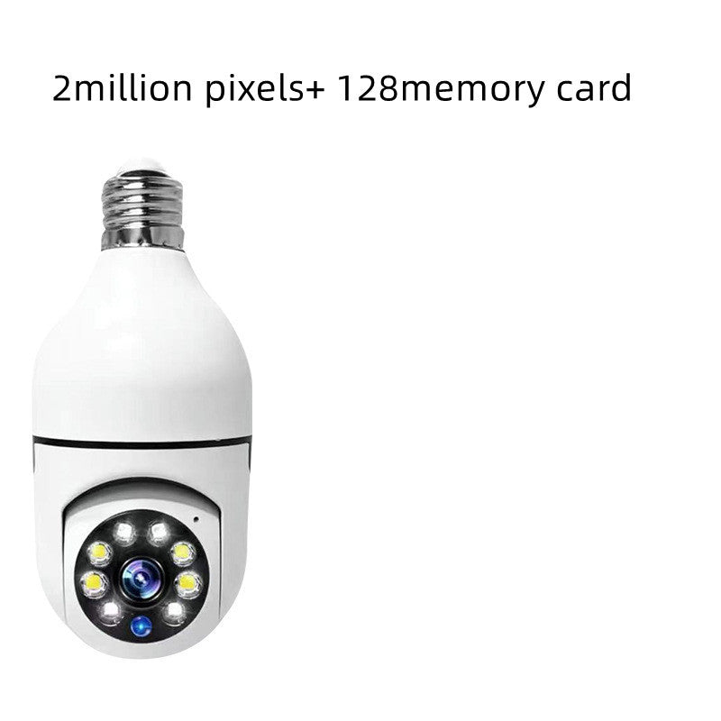 Wi-Fi CAMERA 1080P Bulb 4X Zoom Camera E27 Home 5GWiFi Alarm Monitor