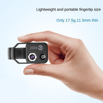 Apexel&#039;s New Portable 200X Mobile Phone Microscope Magnifying Glass Hd Microscope Without Cpl