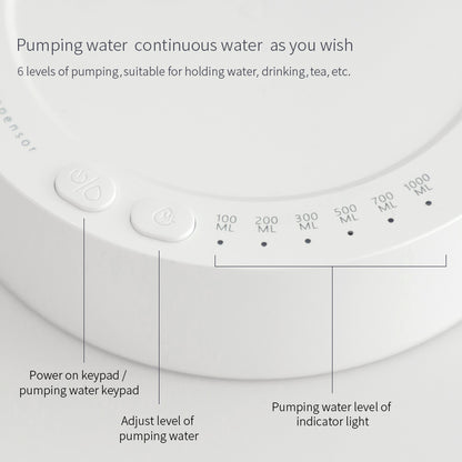 Electric Desk Water Dispenser | Automatic Rechargeable Gallon Dispenser