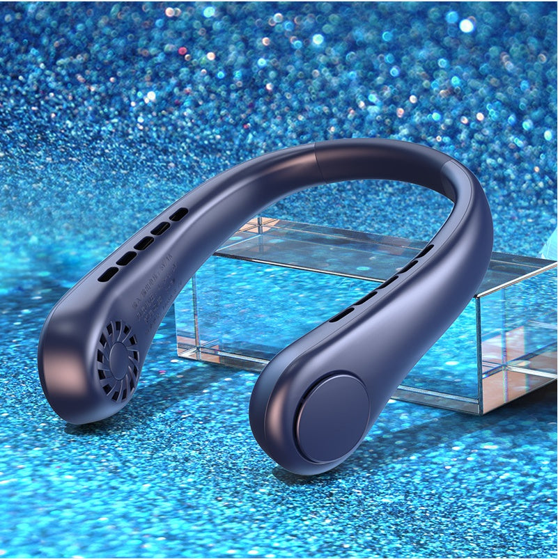 BreezeLoop™ – Portable Bladeless Neck Fan