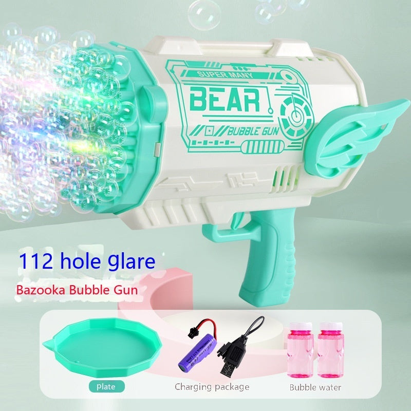 80 Holes Bazooka Bubble Machine Children's Toys