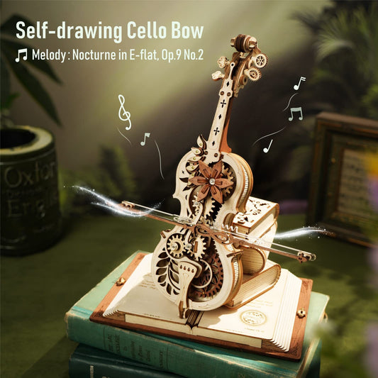 Robotize ROKR Magic Cello Mechanical Music Box